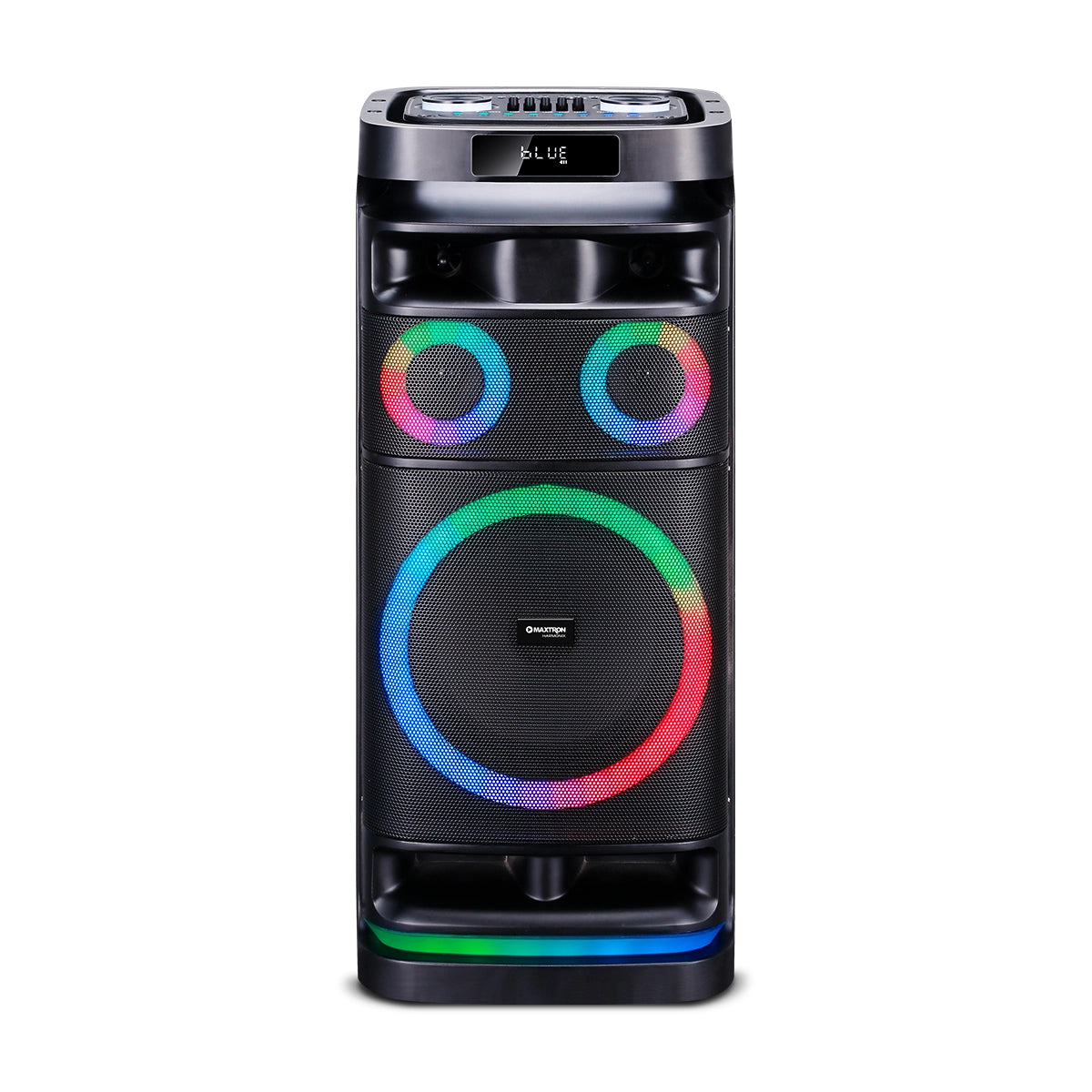 Torre de Sonido Recargable RGB 10"x2 Harmonix 10" MX1021
