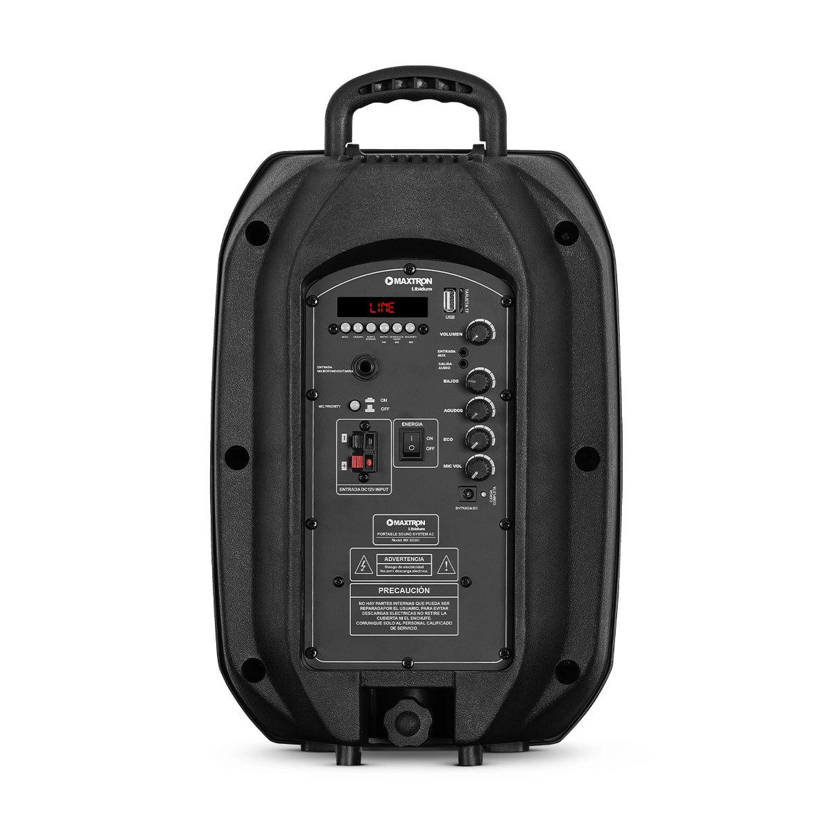 Parlante Portátil RGB Libidum 8" MX321VB