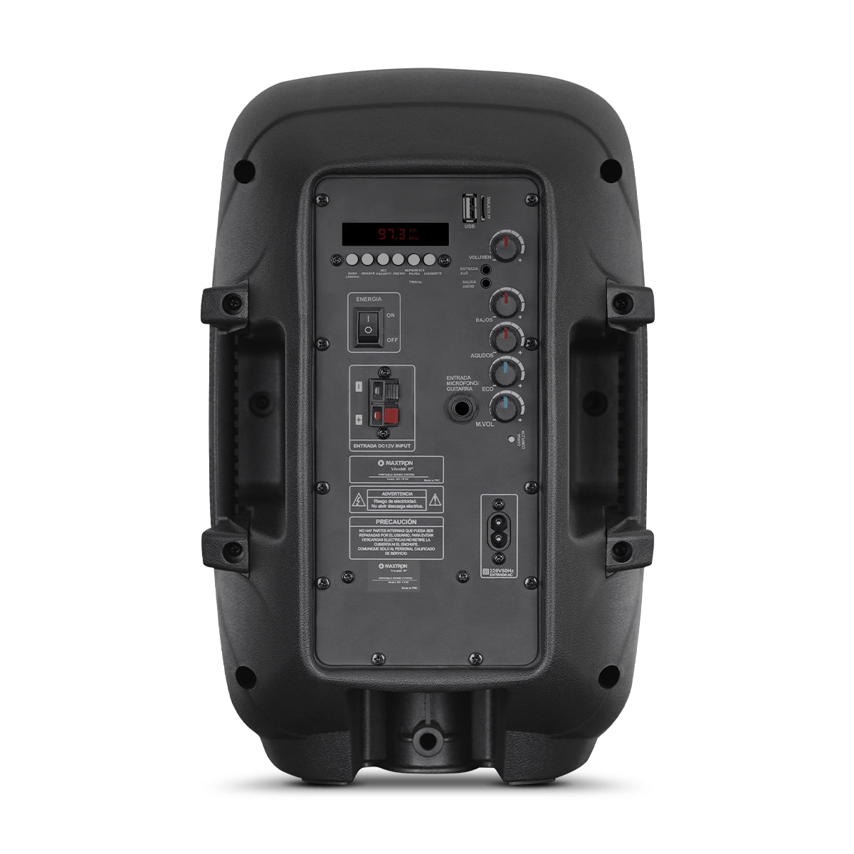 Parlante Portátil RGB Vivaldi 8" MX101W